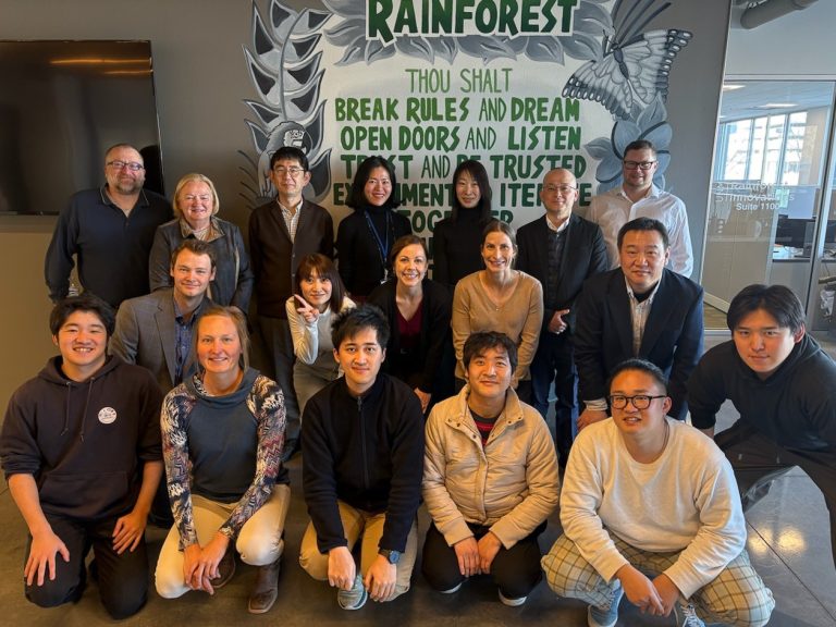 Japanese Visitors Group Shot with UNMRI