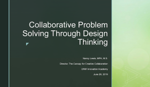 collaborative problem solving