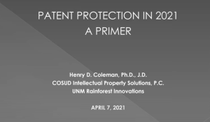 patent protection in 2021