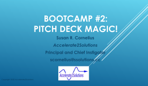 startup bootcamp pitch deck magic