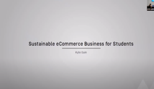 sustainable ecommerce business for students